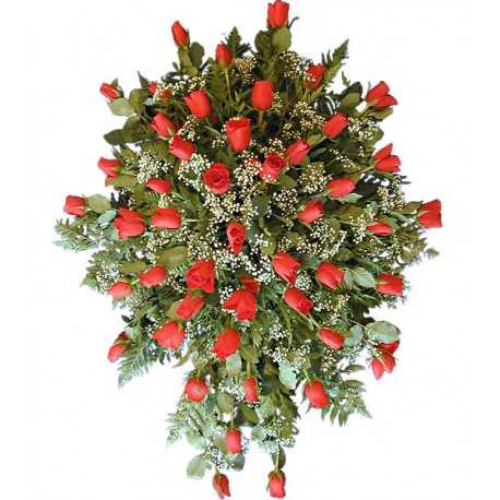 1 Cubre Urna, 50 Rosas