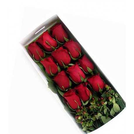 1 Caja, 12 Rosas