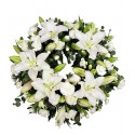 1 Corona, 7 Liliums, Maule y Follaje
