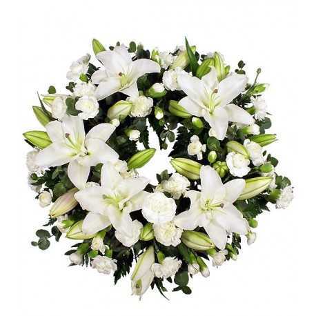 Corona de flores 01