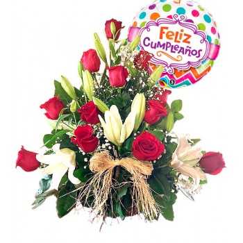 Flores de Cumpleaños 06