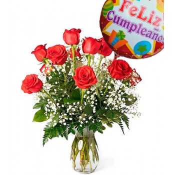 Flores de Cumpleaños 07