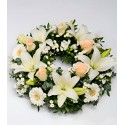 Corona de Condolencia Flores Surtidas