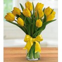 Florero Tulipanes Amarillos