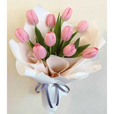 Ramo Tulipanes Rosados