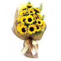1 Ramo, 18 Girasoles