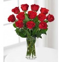 Florero de 12 Rosas